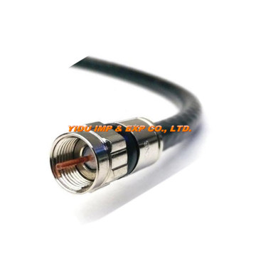 Communication RG6 Coaxial Cable for Indoor CATV / CCTV Systems